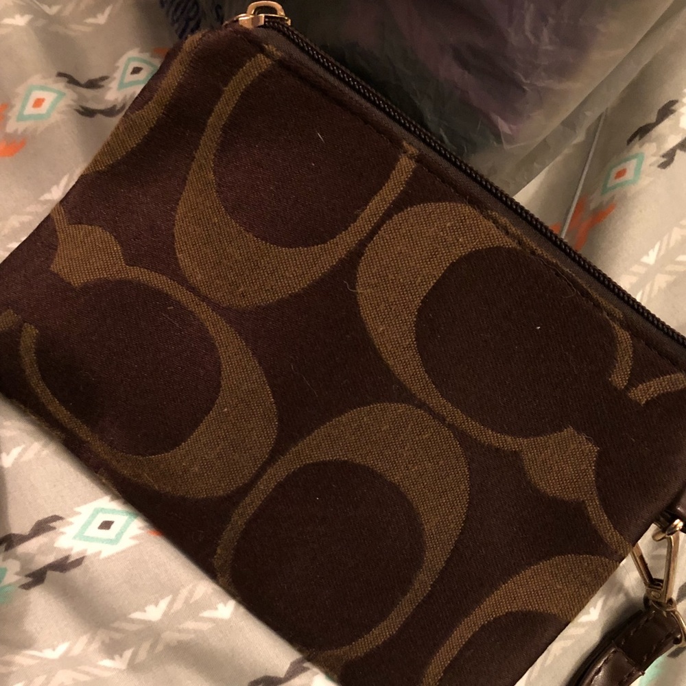 Coach wristlet